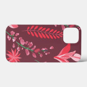 Bloempatroon. Case-Mate iPhone Case (Achterkant (horizontaal))