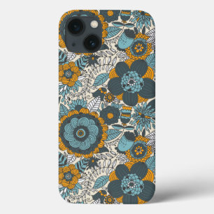  bloempatroon iPhone 13 hoesje