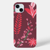 Bloempatroon. Case-Mate iPhone Case (Achterkant)