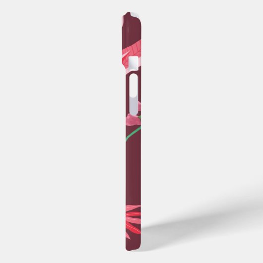 Bloempatroon. Case-Mate iPhone Case (Achterkant / Links)