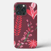 Bloempatroon. Case-Mate iPhone Case (Achterkant)