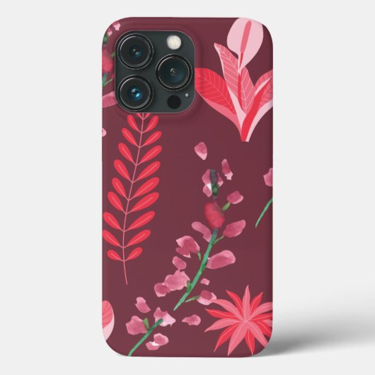 Bloempatroon. Case-Mate iPhone Case (Achterkant)