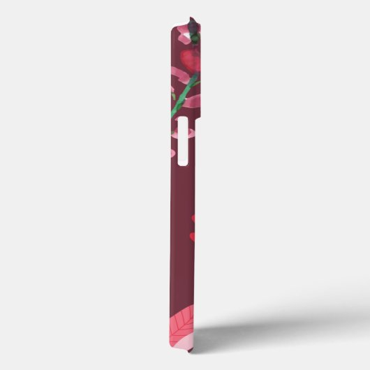 Bloempatroon. Case-Mate iPhone Case (Achterkant / Rechts)