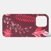 Bloempatroon. Case-Mate iPhone Case (Achterkant (horizontaal))