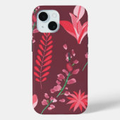 Bloempatroon. Case-Mate iPhone Case (Achterkant)