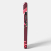 Bloempatroon. Case-Mate iPhone Case (Achterkant / Links)