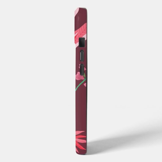 Bloempatroon. Case-Mate iPhone Case (Achterkant / Links)