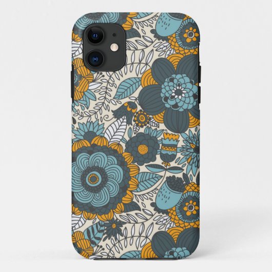  bloempatroon Case-Mate iPhone case (Achterkant)