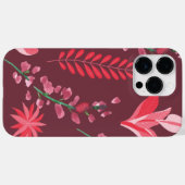 Bloempatroon. Case-Mate iPhone Case (Achterkant (horizontaal))