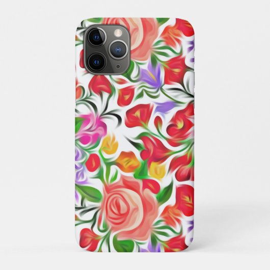 bloempatroon Case-Mate iPhone case (Achterkant)