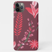 Bloempatroon. Case-Mate iPhone Case (Achterkant)