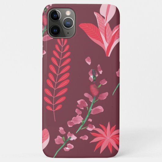 Bloempatroon. Case-Mate iPhone Case (Achterkant)