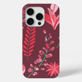 Bloempatroon. iPhone 15 Pro Case