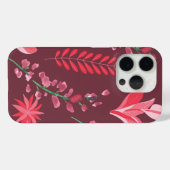Bloempatroon. Case-Mate iPhone Case (Achterkant (horizontaal))