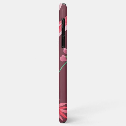 Bloempatroon. Case-Mate iPhone Case (Achterkant/links)