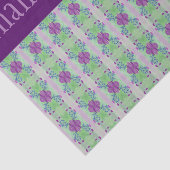  bloempatroon dank u tissuepapier (Detail)