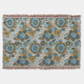 bloempatroon deken (Voorkant)