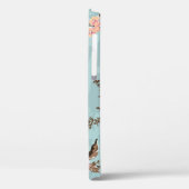 bloempatroon design textiel illustratie, achterzij Case-Mate iPhone case (Achterkant / Links)