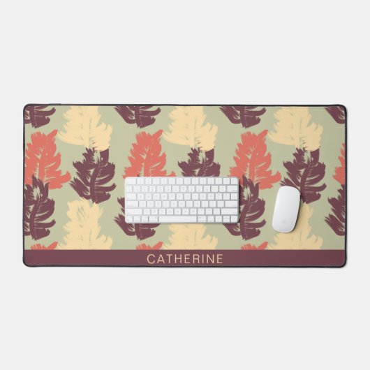 Bloempatroon Elegant Custom Bureaumat (Keyboard & Muis)