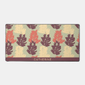 Bloempatroon Elegant Custom Bureaumat (Voorkant)