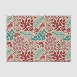 Bloempatroon  Gezellig Kerst Tissuepapier