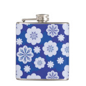 bloempatroon heupfles (Voorkant)