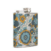  bloempatroon heupfles (Rechts)