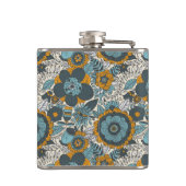  bloempatroon heupfles (Achterkant)