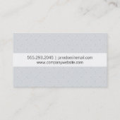 Bloempatroon II Visitekaartje (Achterkant)