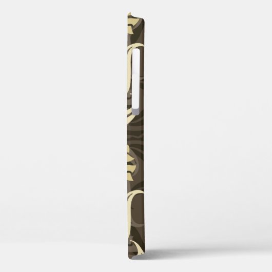 bloempatroon in moderne stijl Case-Mate iPhone case (Achterkant / Links)