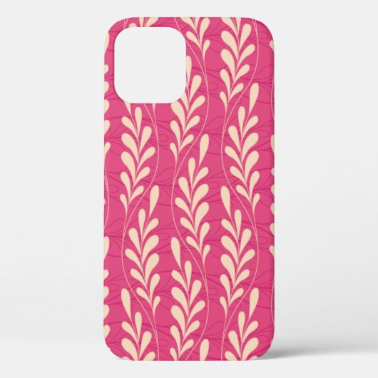 bloempatroon in moderne stijl Case-Mate iPhone case (Achterkant)