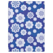 bloempatroon klembord (Achterkant)