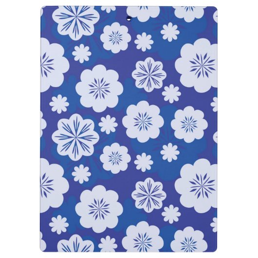 bloempatroon klembord (Achterkant)