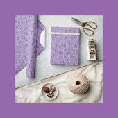Bloempatroon Lavendel Cadeaupapier