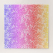  bloempatroon legpuzzel (Horizontaal)