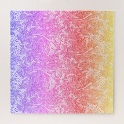  bloempatroon legpuzzel (Horizontaal)