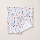 Bloempatroon Lente Bloemen Bad Handdoek (Wasdoekje)
