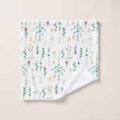 Bloempatroon Lente Bloemen Bad Handdoek (Wasdoekje)