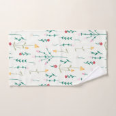 Bloempatroon Lente Bloemen Bad Handdoek (Handdoek)