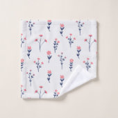 Bloempatroon Lente Bloemen Bad Handdoek (Wasdoekje)