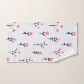 Bloempatroon Lente Bloemen Bad Handdoek (Handdoek)
