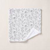 Bloempatroon Lente Bloemen Bad Handdoek (Wasdoekje)