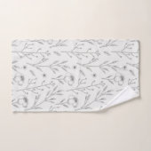 Bloempatroon Lente Bloemen Bad Handdoek (Handdoek)