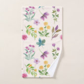 Bloempatroon Lente Bloemen Bad Handdoek (Handdoek)