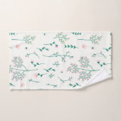 Bloempatroon Lente Bloemen Bad Handdoek (Handdoek)