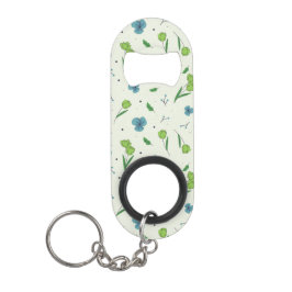 Bloempatroon Lente Bloemen Mini Flessenopener