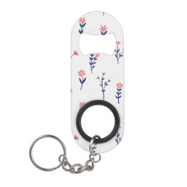 Bloempatroon Lente Bloemen Mini Flessenopener