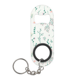 Bloempatroon Lente Bloemen Mini Flessenopener
