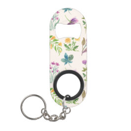 Bloempatroon Lente Bloemen Mini Flessenopener