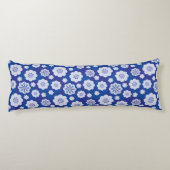 bloempatroon lichaamskussen (Achterkant)